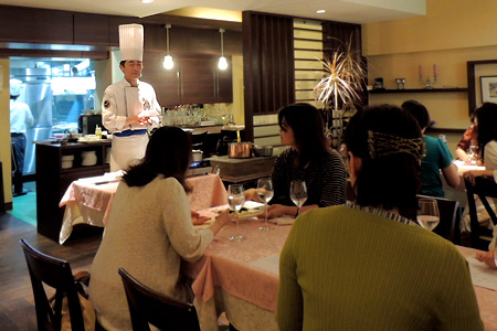 ラ・メゾン・クレールの「料理講習会＆試食会」